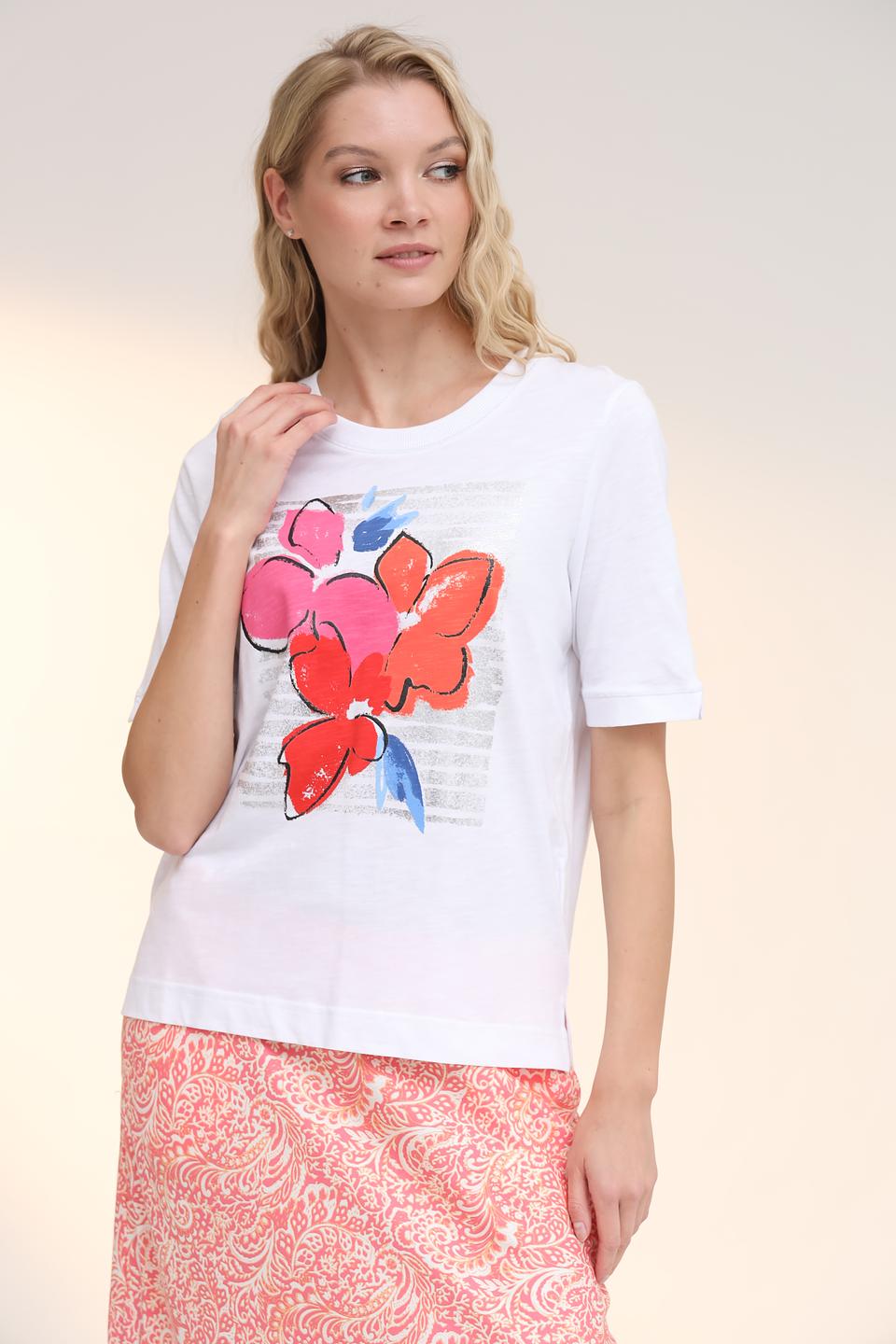 Футболка Gerry Weber с цветочным принтом