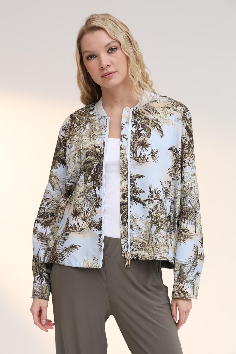 Жакет Marc Cain с тропическим принтом