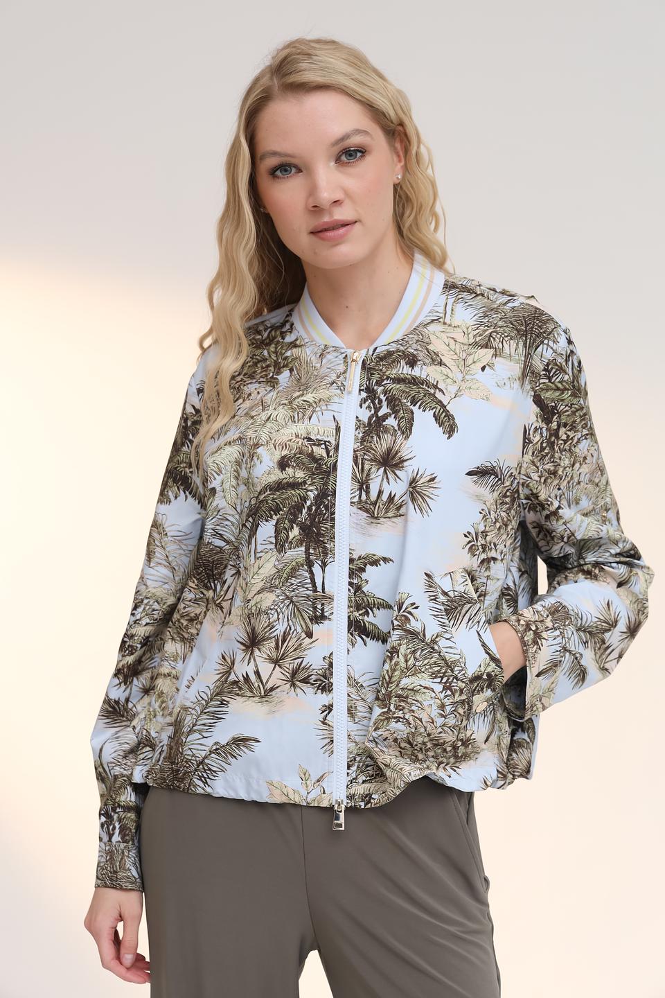 Жакет Marc Cain с тропическим принтом