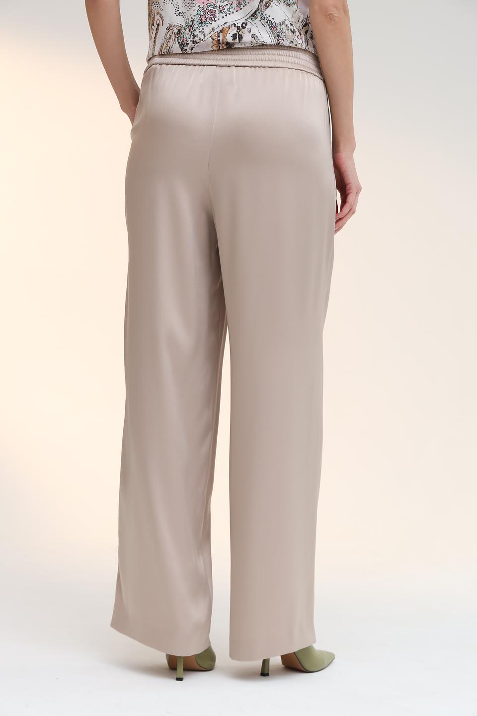 Брюки Marc Cain бежевые широкие