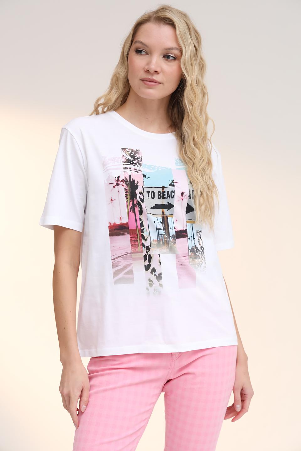 Футболка Marc Cain Sports с принтом