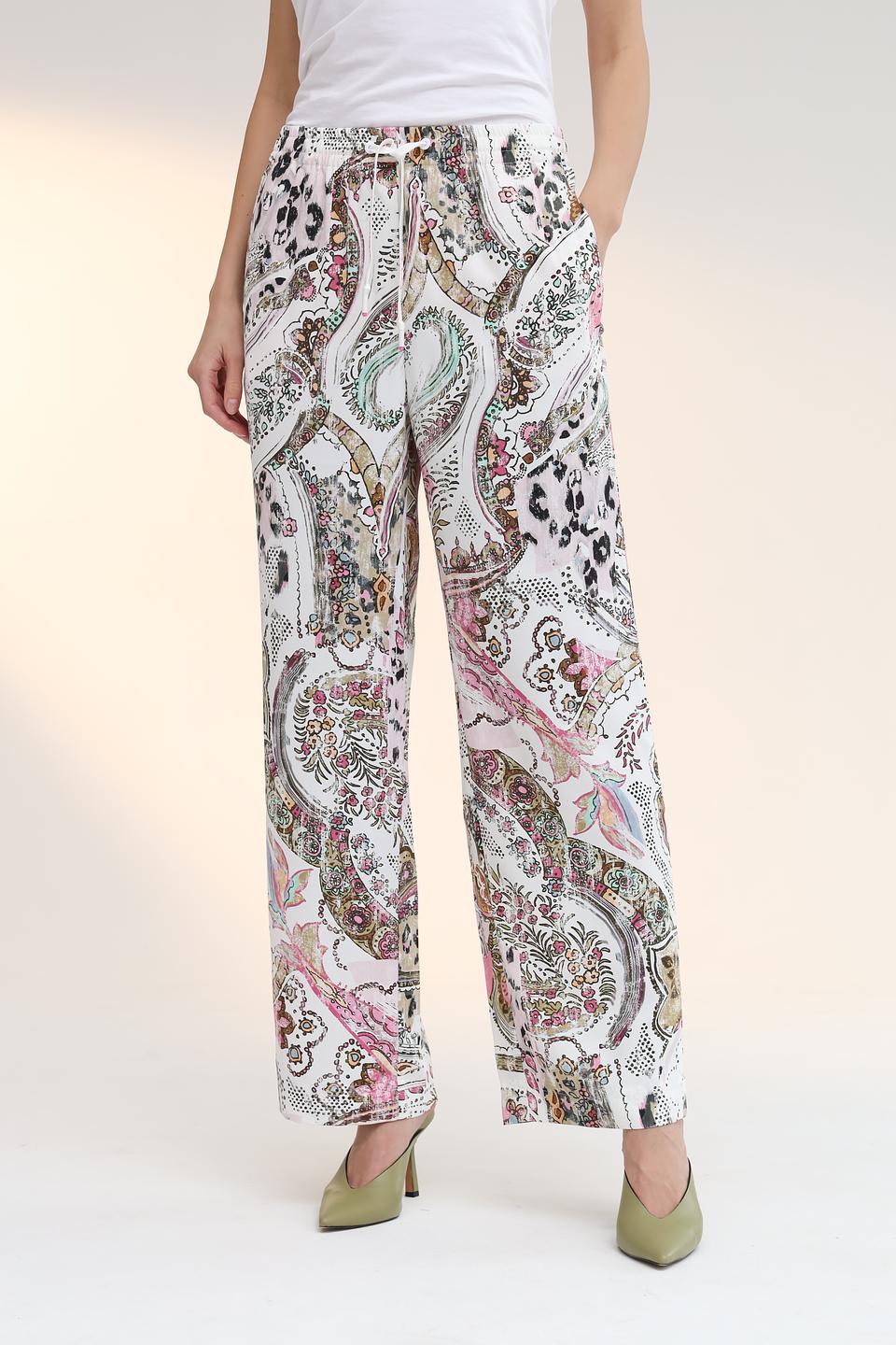 Брюки Marc Cain с принтом пейсли