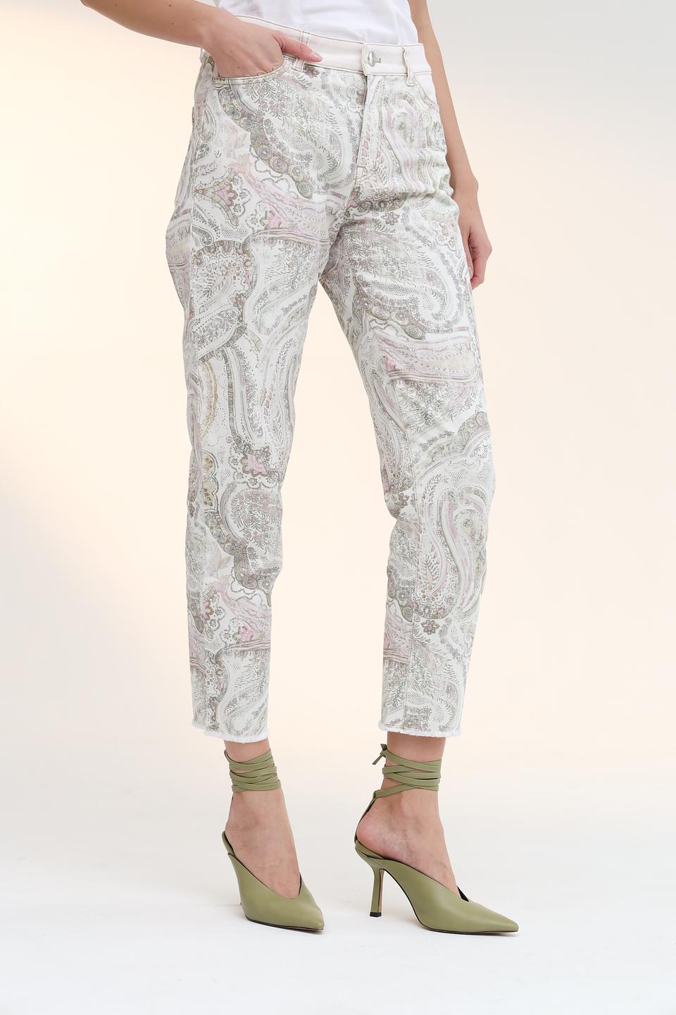 Джинсы Marc Cain с узором пейсли