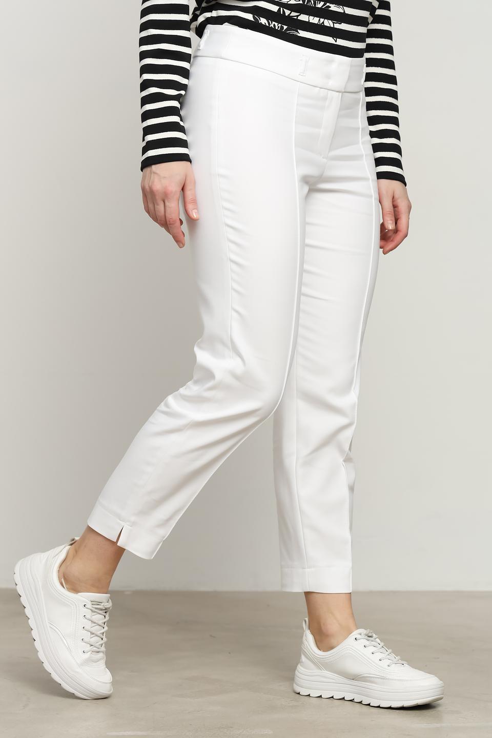 Брюки Bianca кюлоты белые