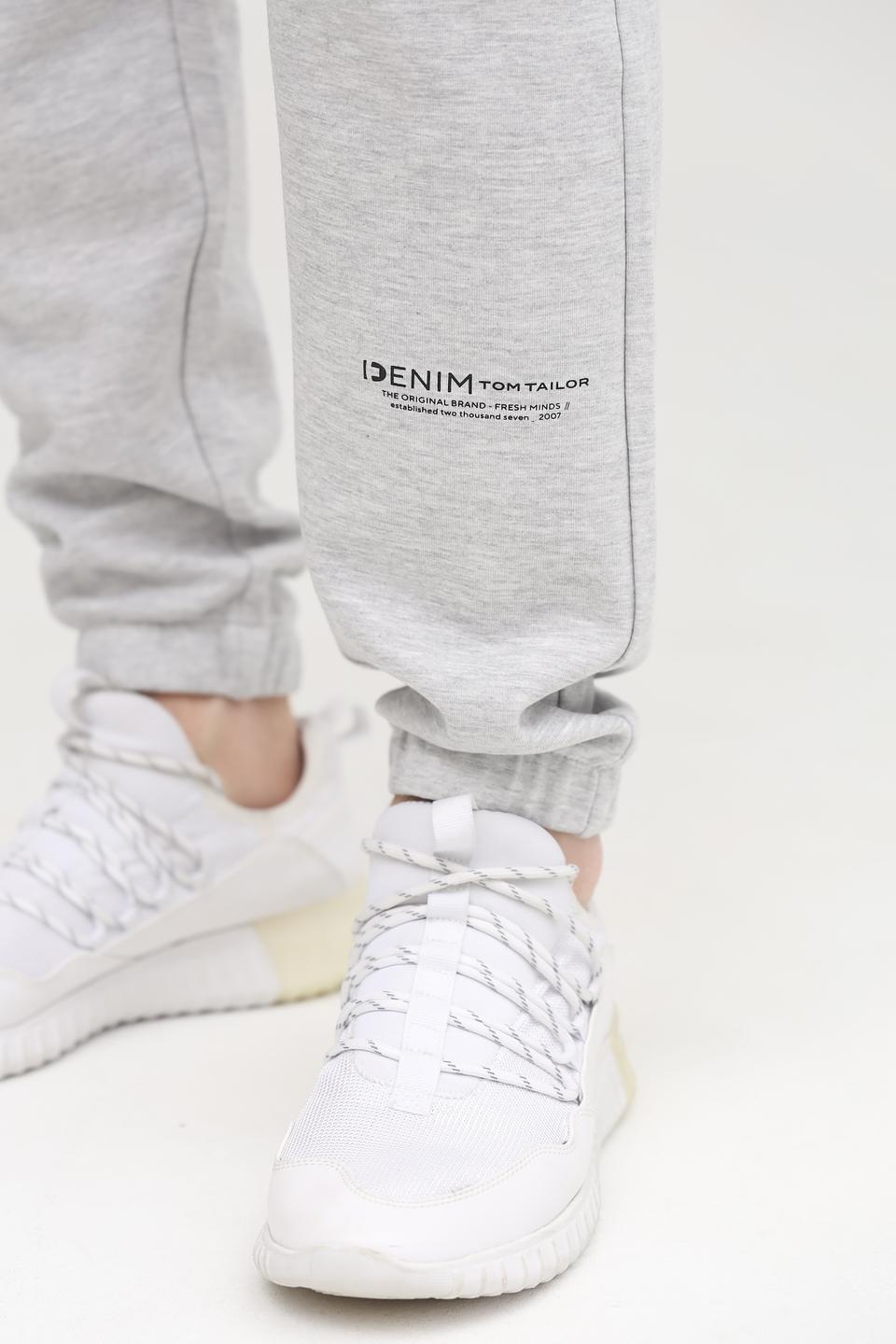 Спортивные брюки Tom Tailor denim boy серые