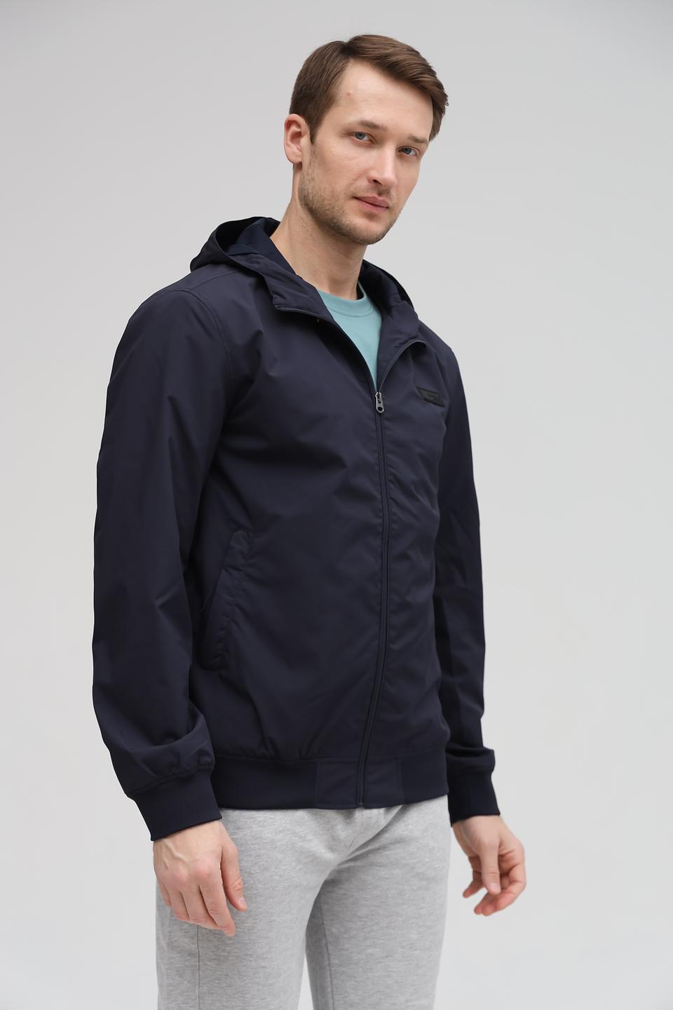 Куртка Basefield с капюшоном тёмно-синяя