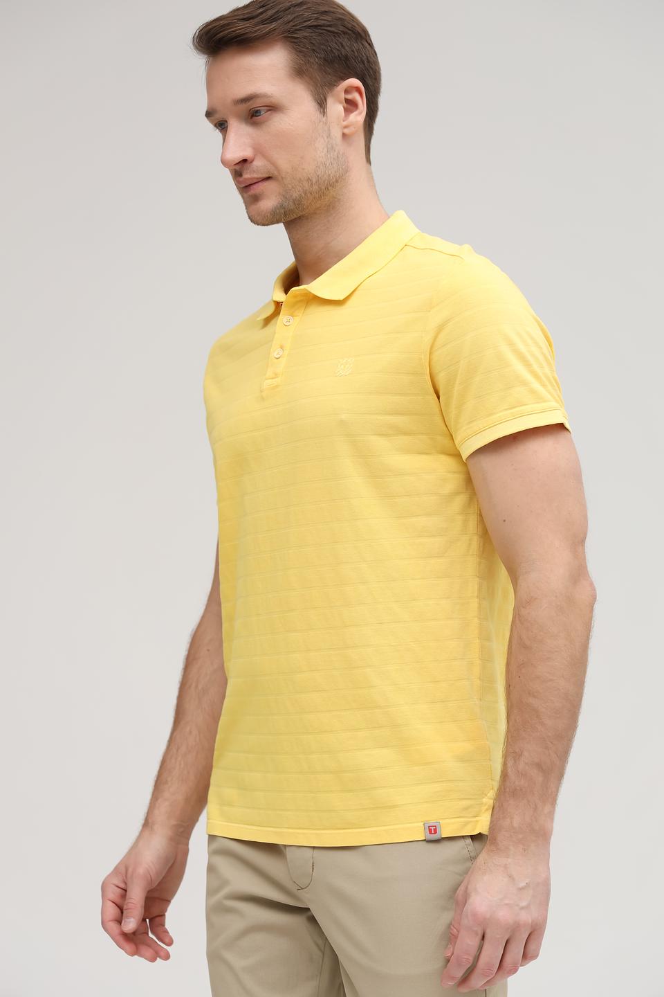 Поло Time Zone boy жёлтое