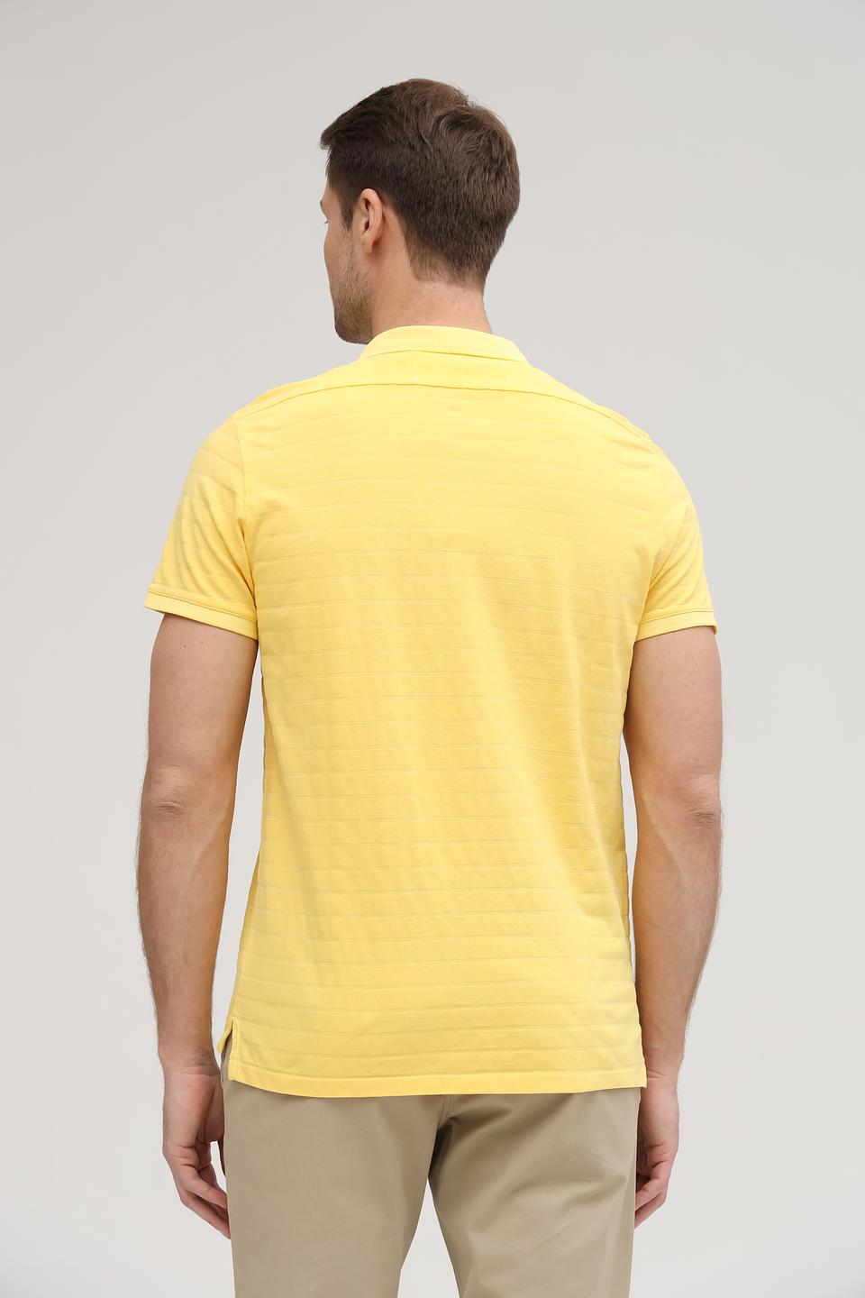 Поло Time Zone boy жёлтое