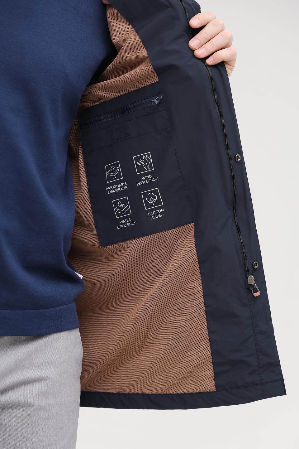 Плащ Sea Barrier мужской тёмно-синий