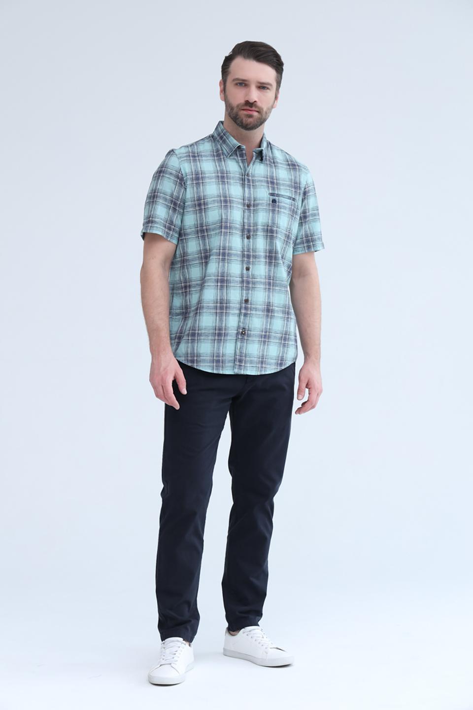 Рубашка кр Lerros в клетку