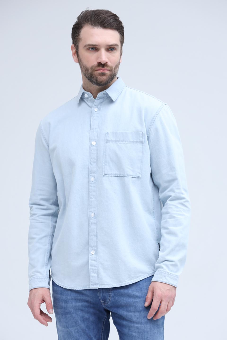 Рубашка дл Tom Tailor denim light blue