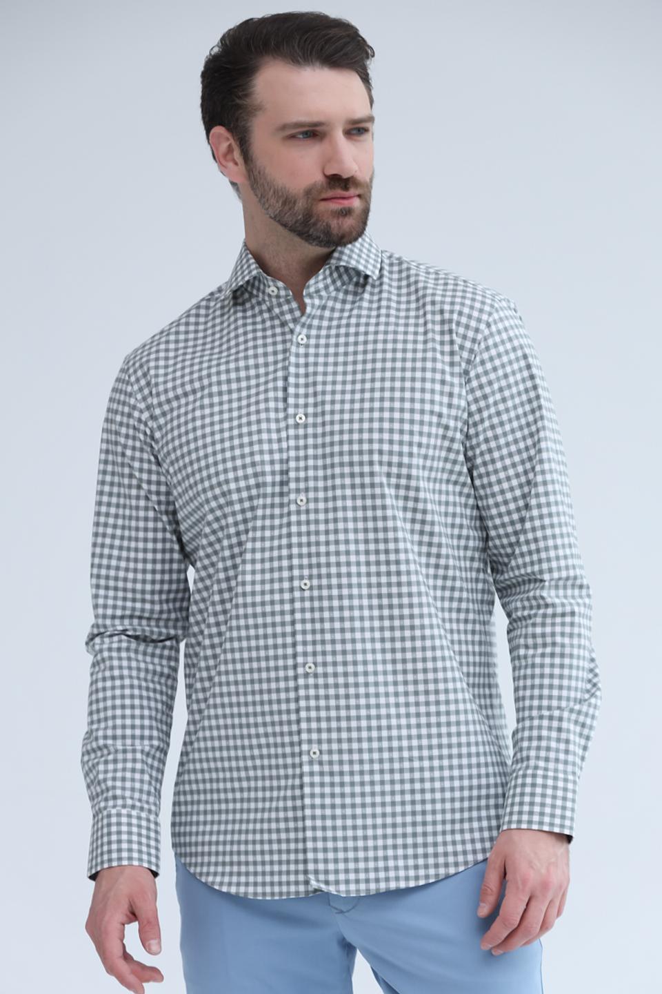 Рубашка Boss Black в клетку