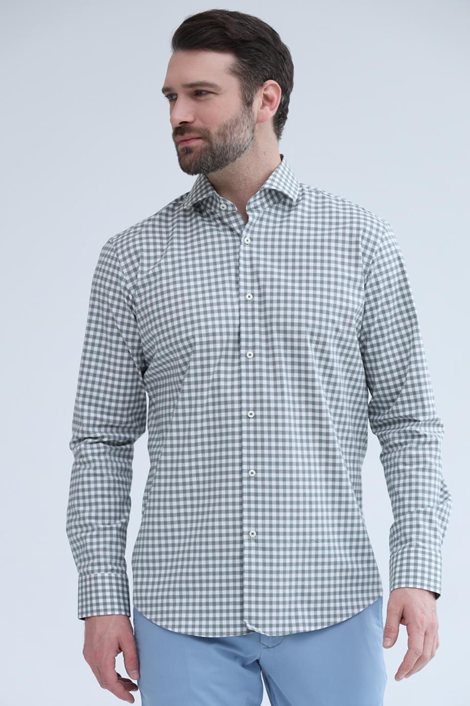 Рубашка Boss Black в клетку