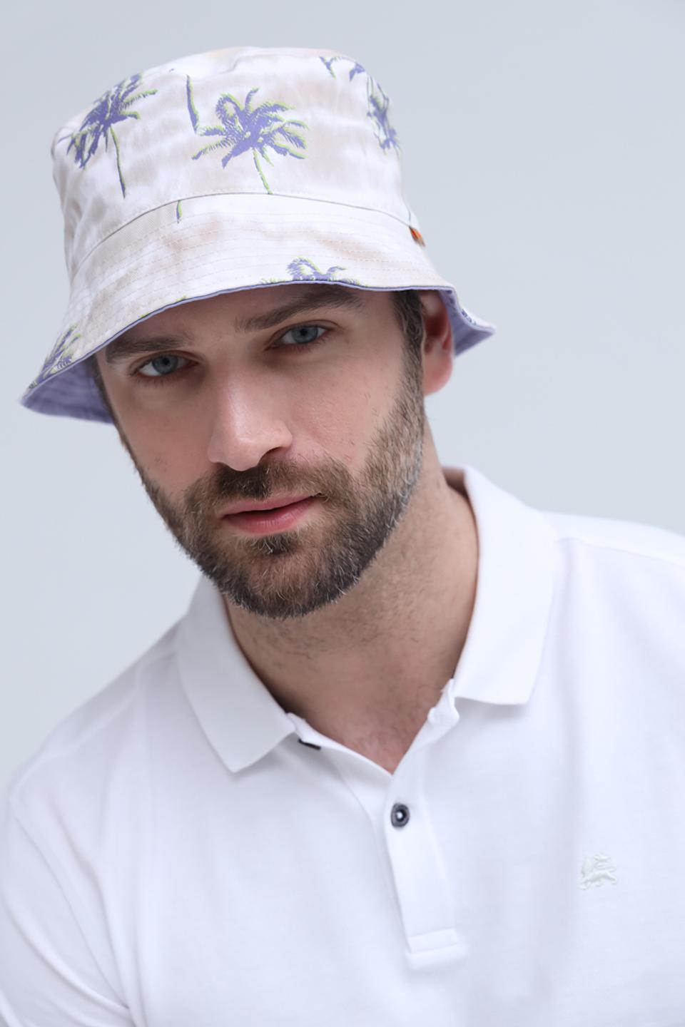 Шапка Boss Orange с принтом