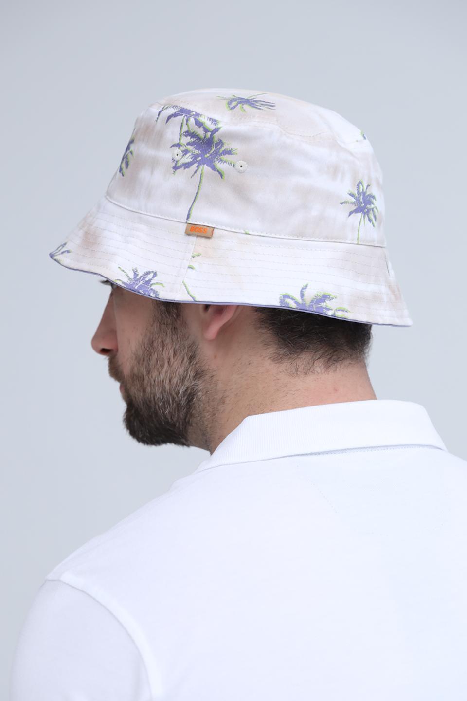 Шапка Boss Orange с принтом