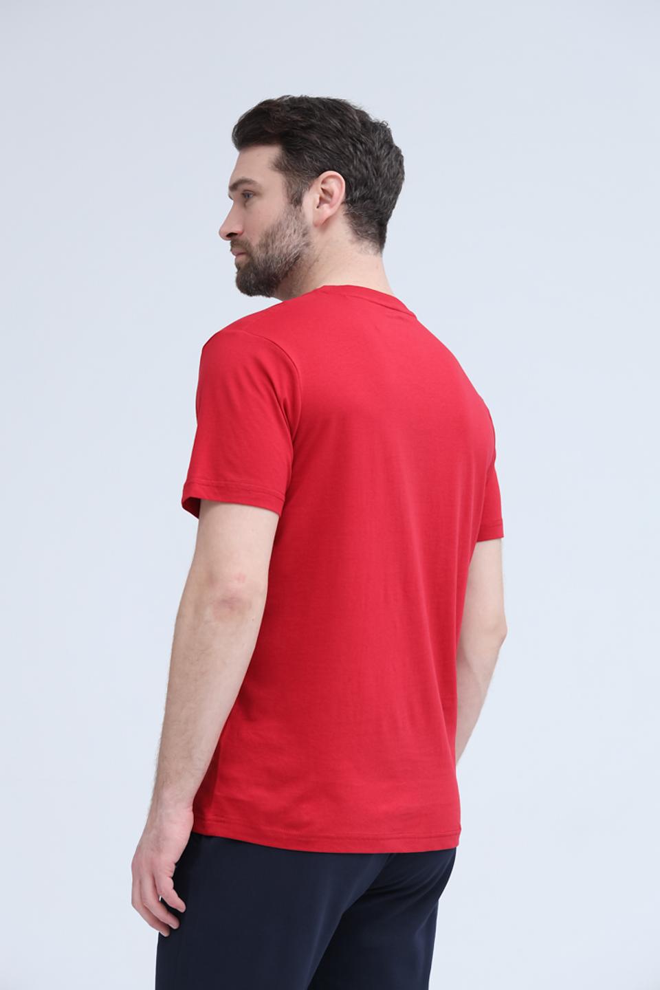 Футболка Lerros с принтом красный