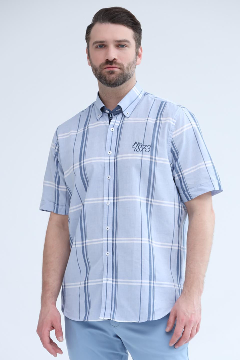 Рубашка кр Claudio Campione в клетку