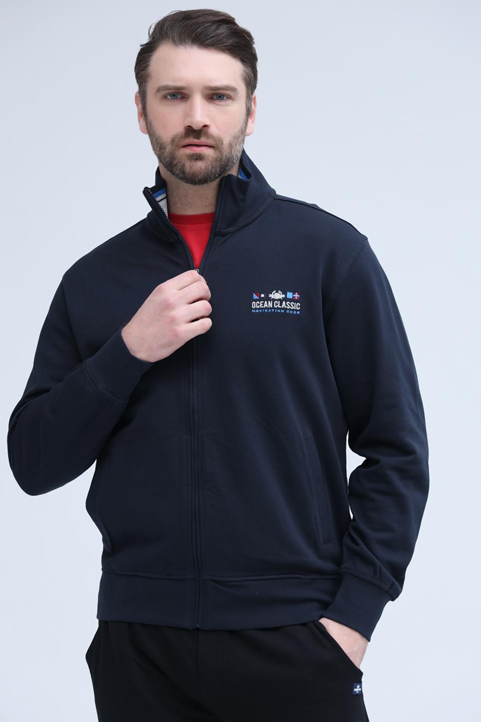 Кардиган Granchio мужской тёмно-синий