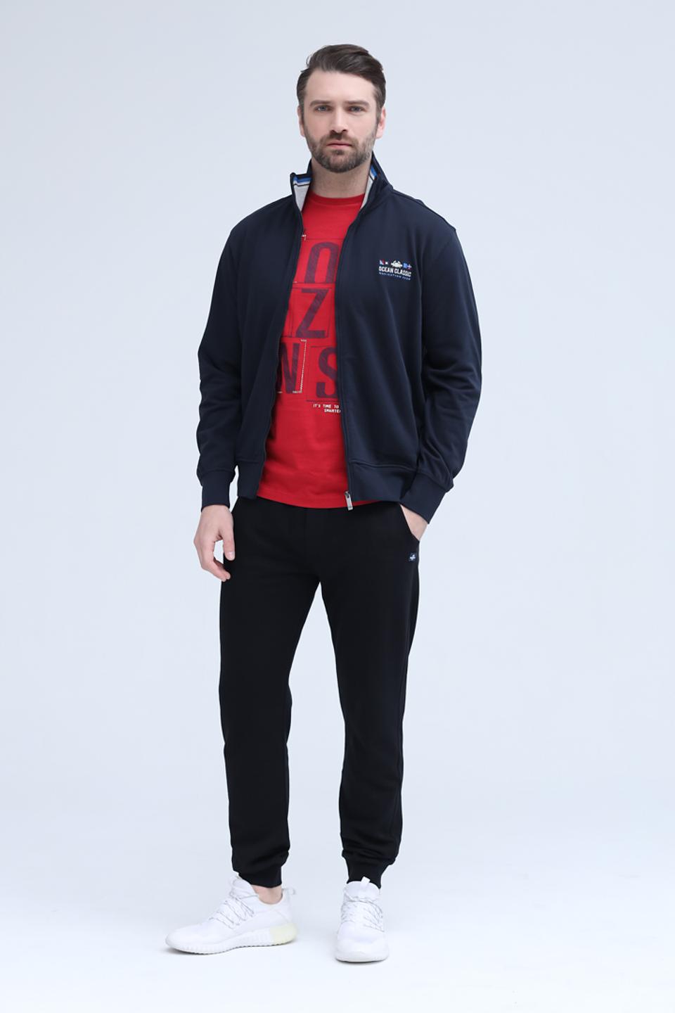 Кардиган Granchio мужской тёмно-синий