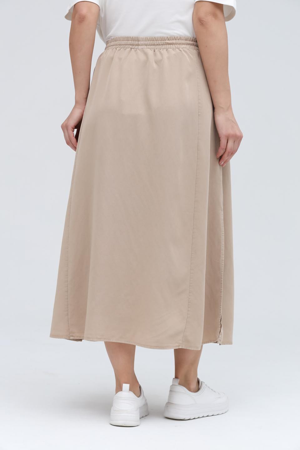 Юбка Broadway с поясом бежевая