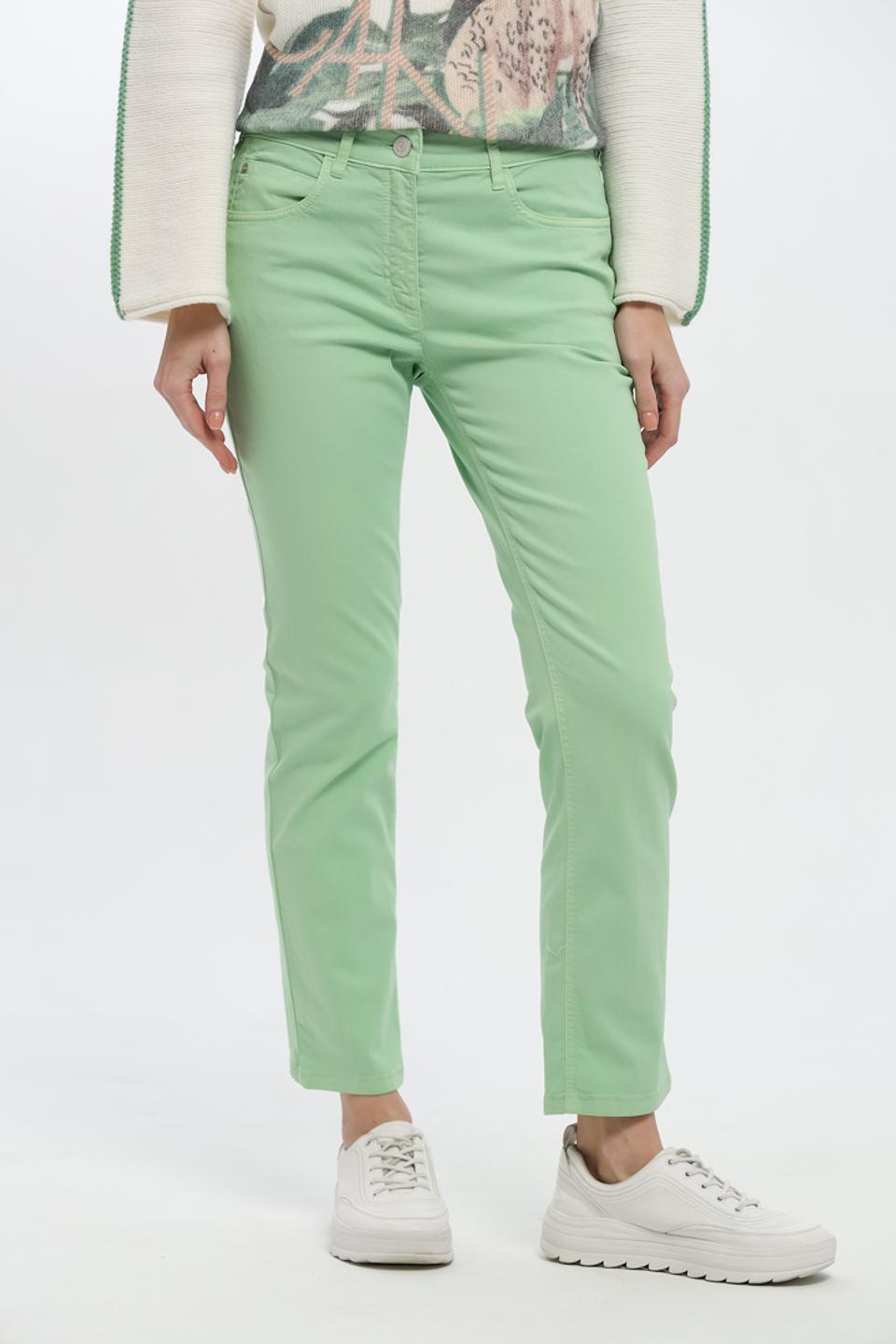 Джинсы Zerres мятные