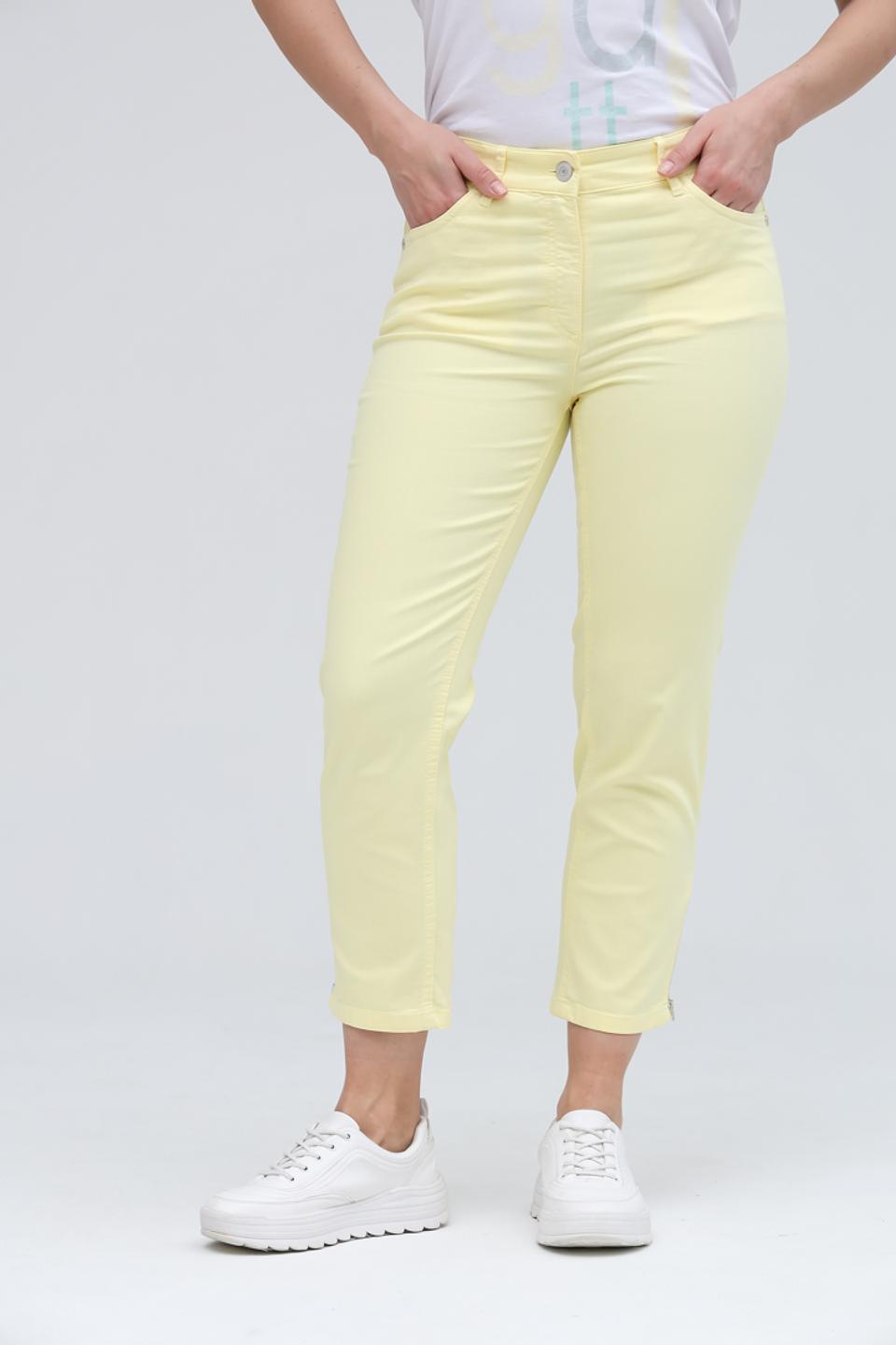 Капри Zerres светло-жёлтые