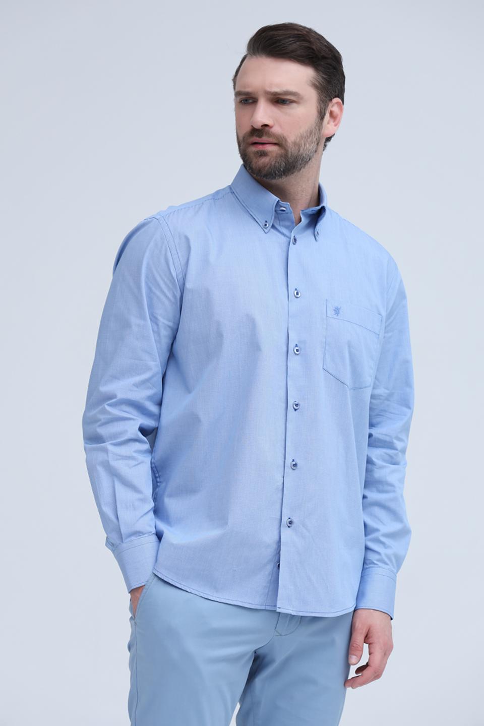 Рубашка Sea Barrier голубая