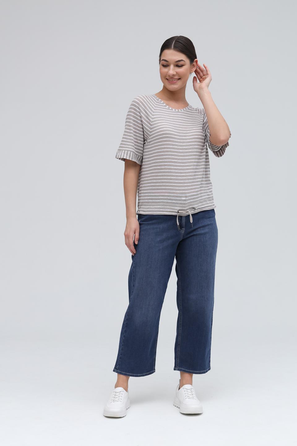 Джинсы Ppep. кюлоты indigo