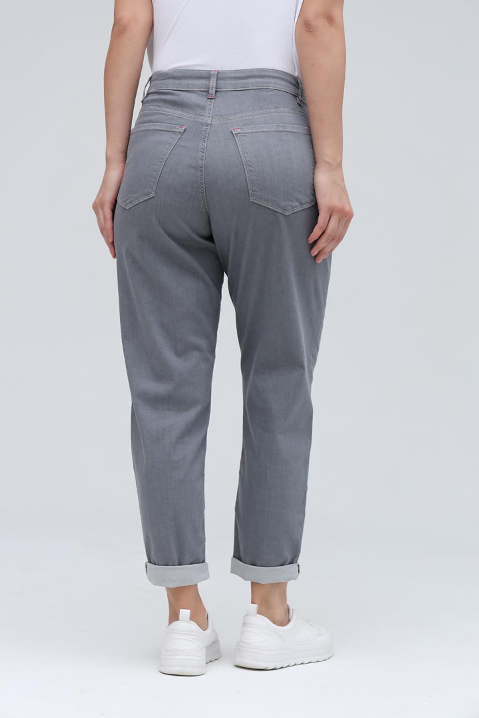 Джинсы Ppep. серые с манжетами