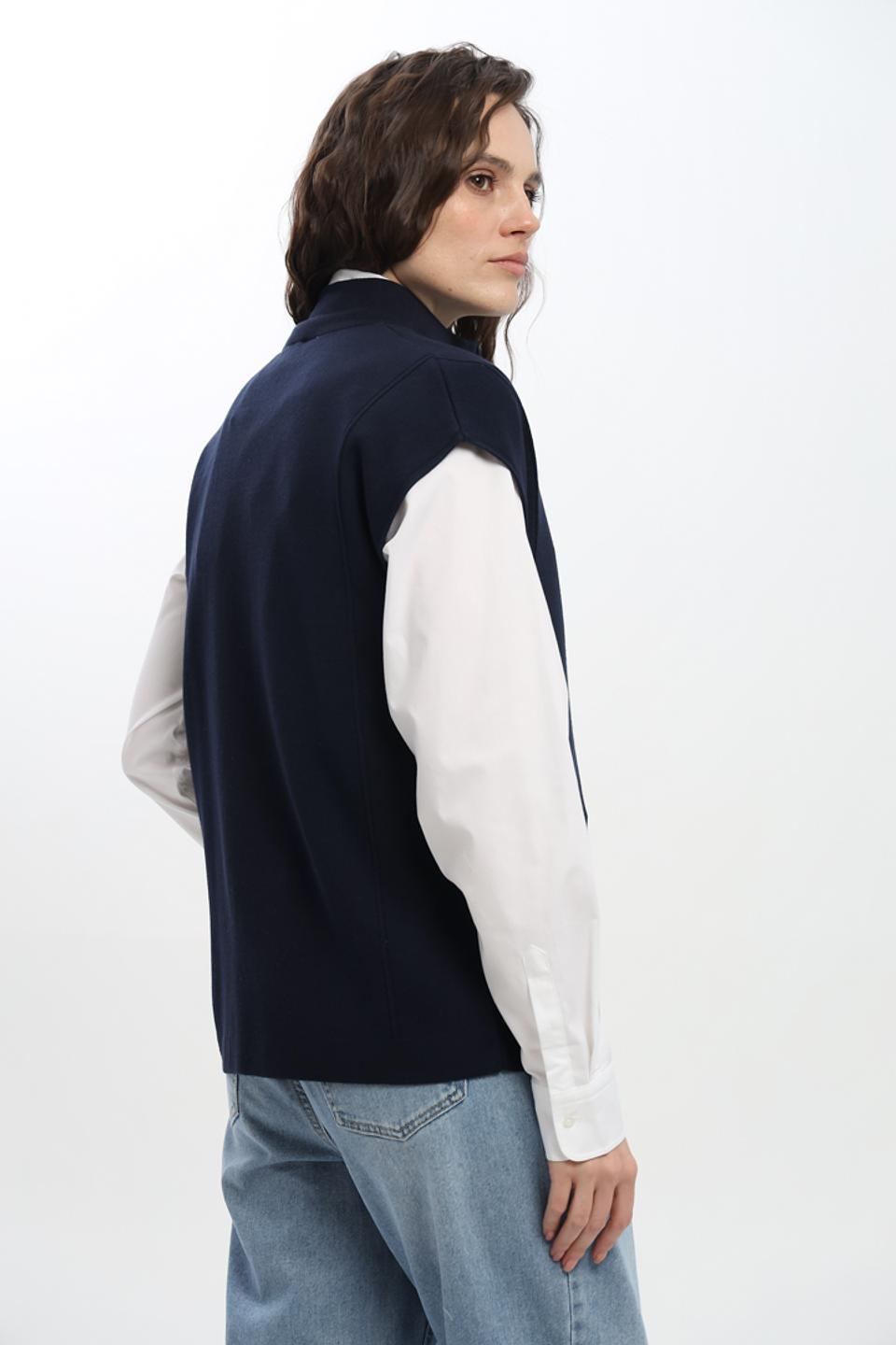 Жилет Rabe collection тёмно-синий