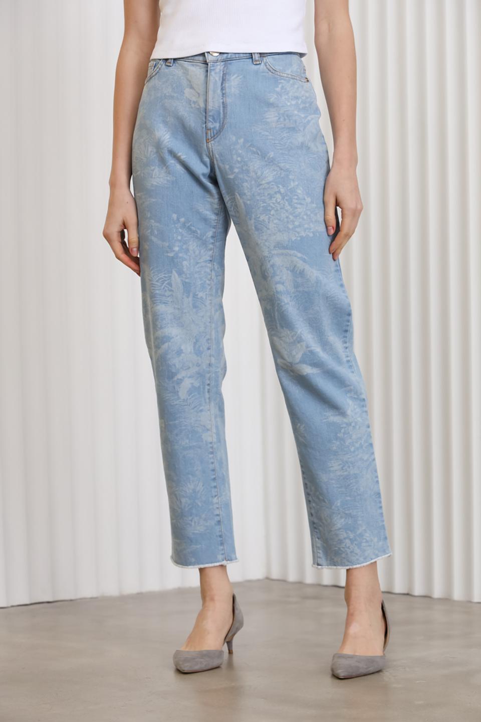 Джинсы Marc Cain с цветочным принтом