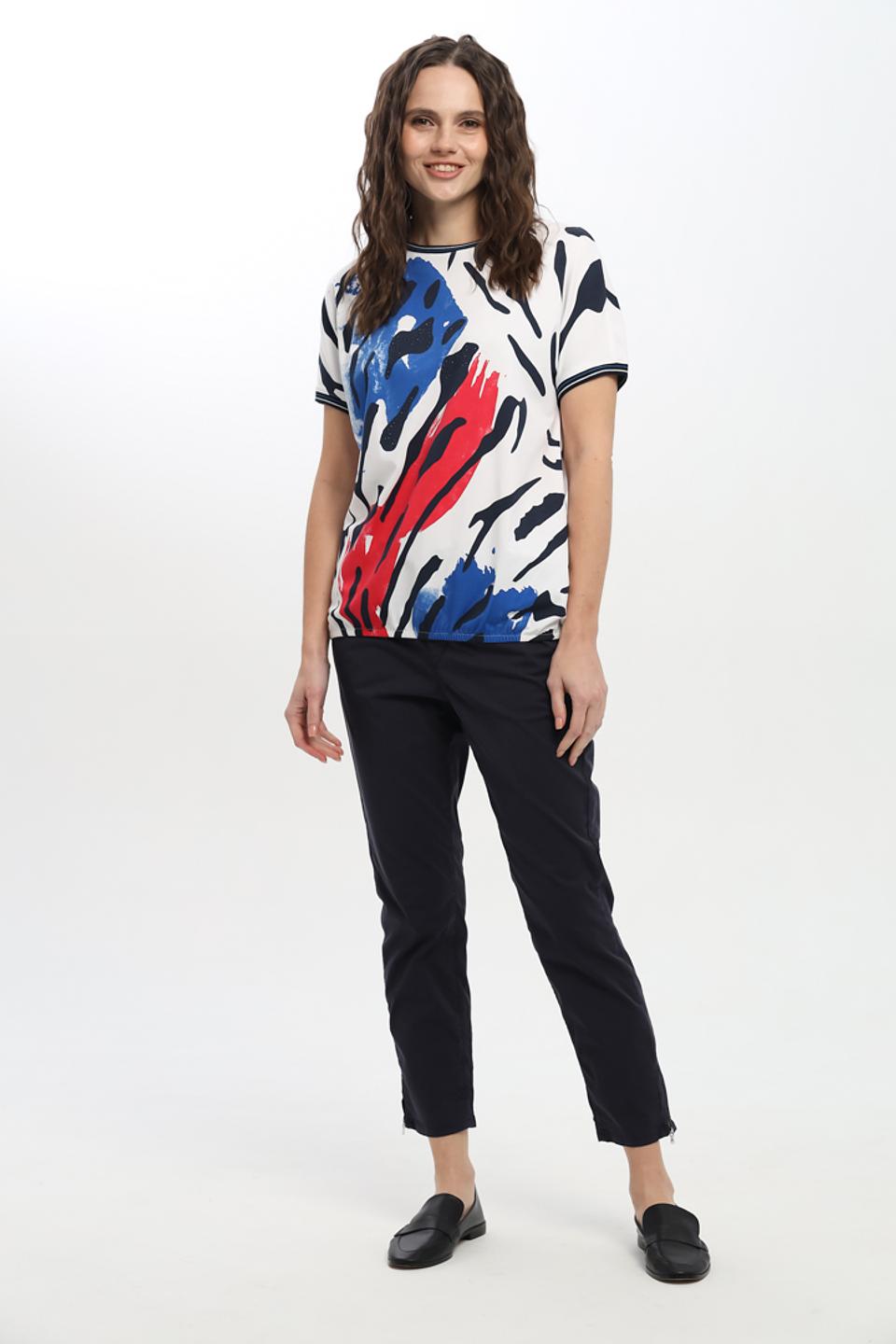 Капри Gardeur тёмно-синие