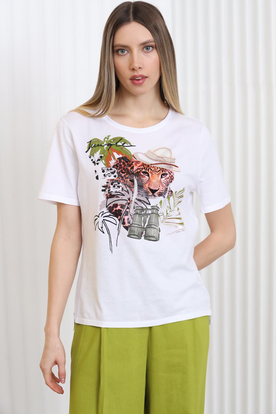 Футболка Marc Cain с принтом