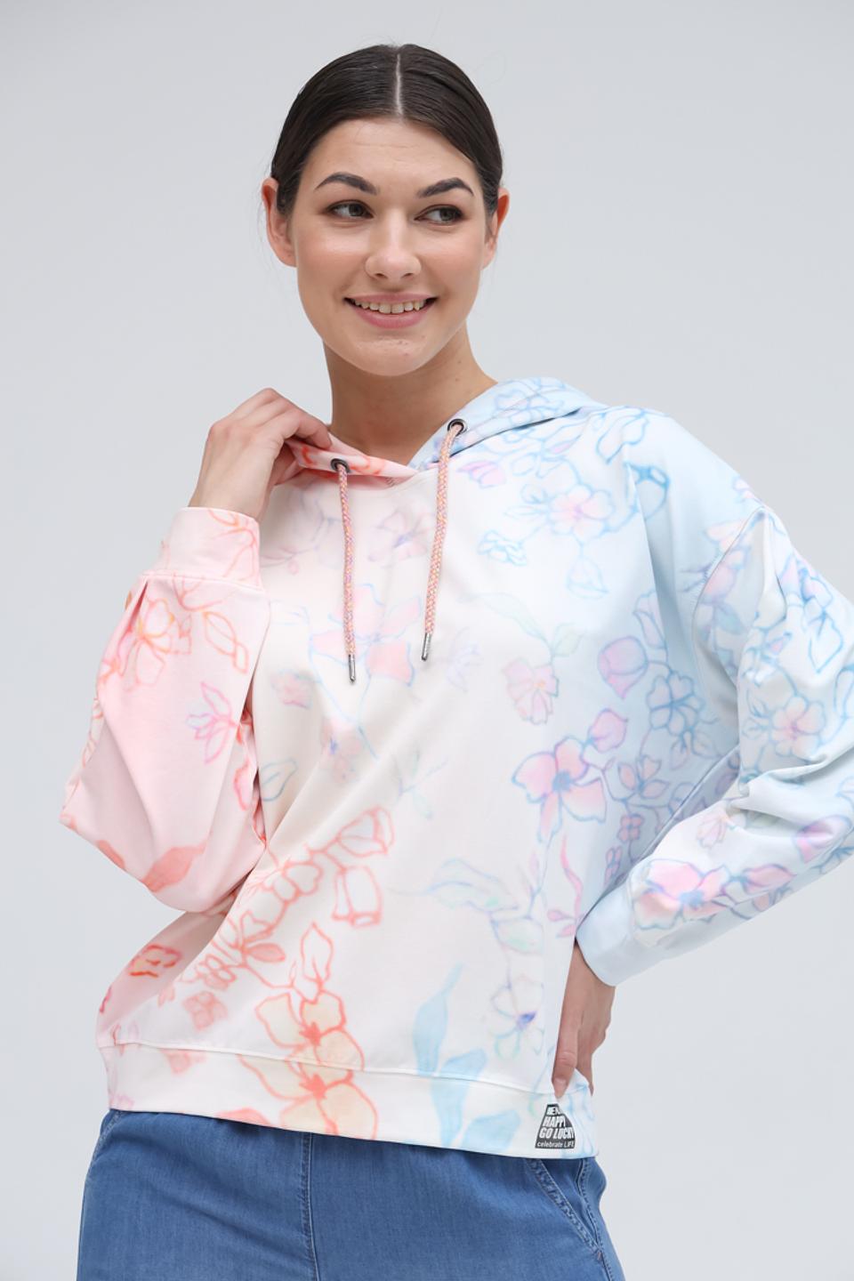 Толстовка Lecomte с цветочным принтом