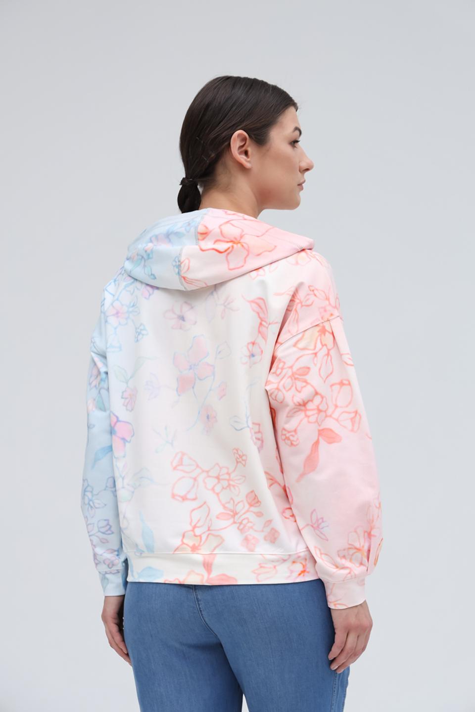 Толстовка Lecomte с цветочным принтом