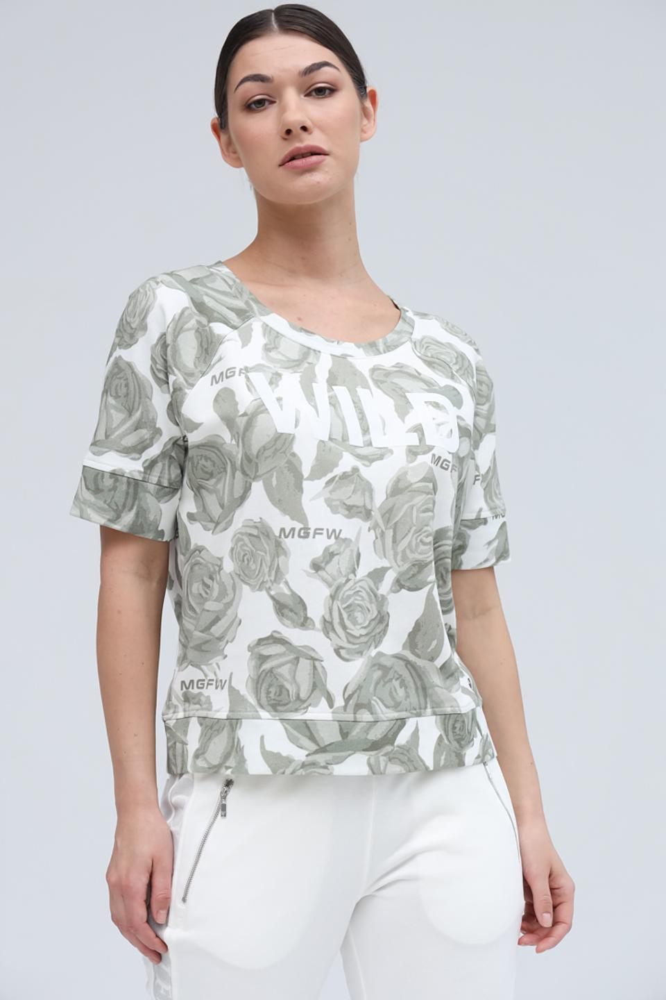 Блуза Monari с цветочным принтом