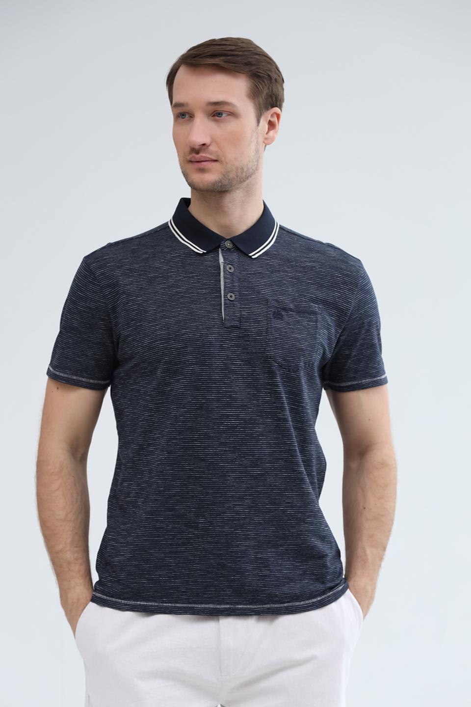 Поло Lerros men в полоску