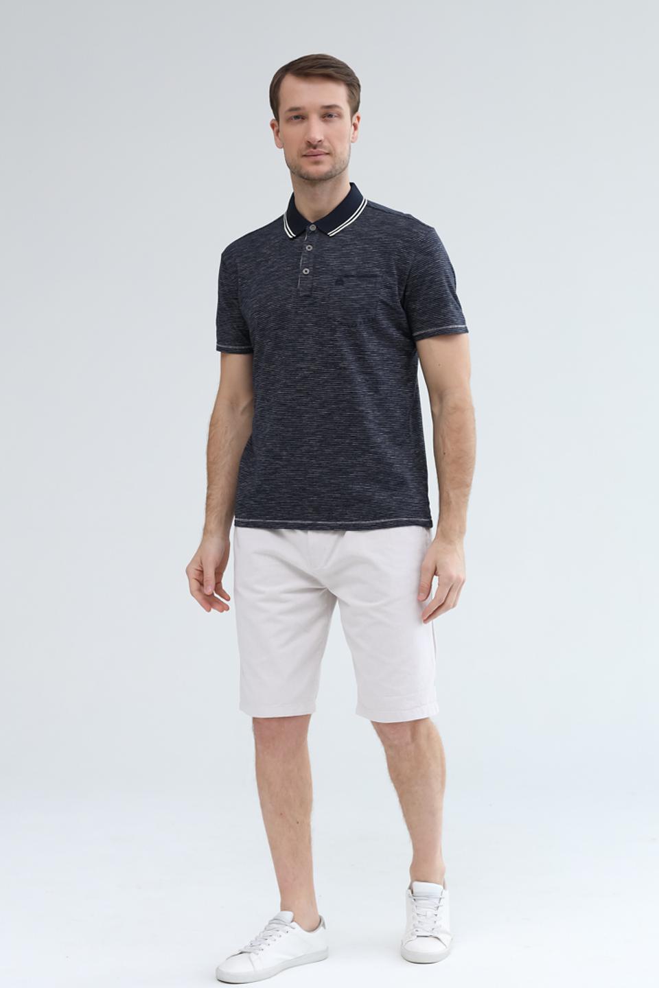 Поло Lerros men в полоску