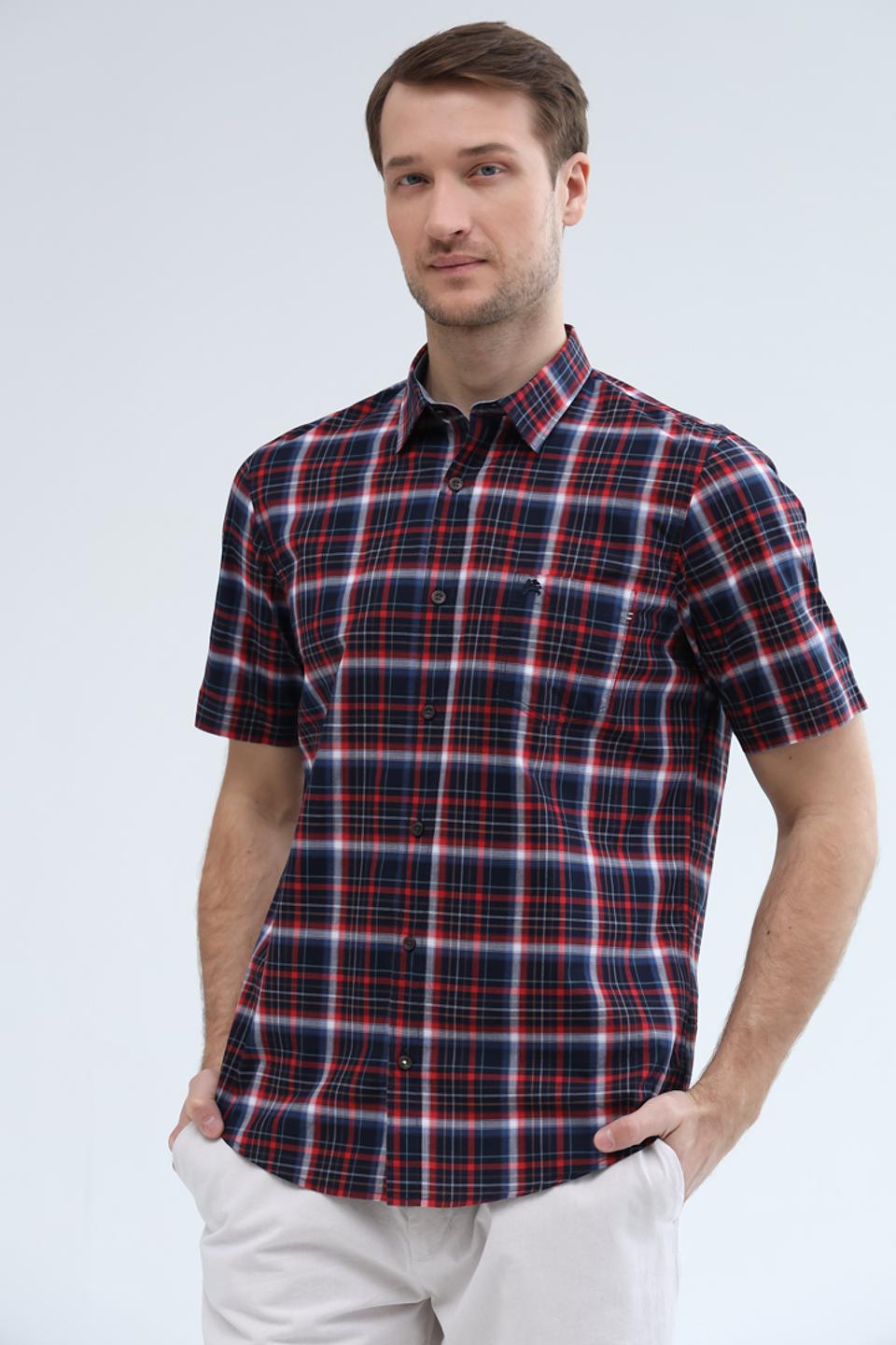 Рубашка кр Lerros клетка