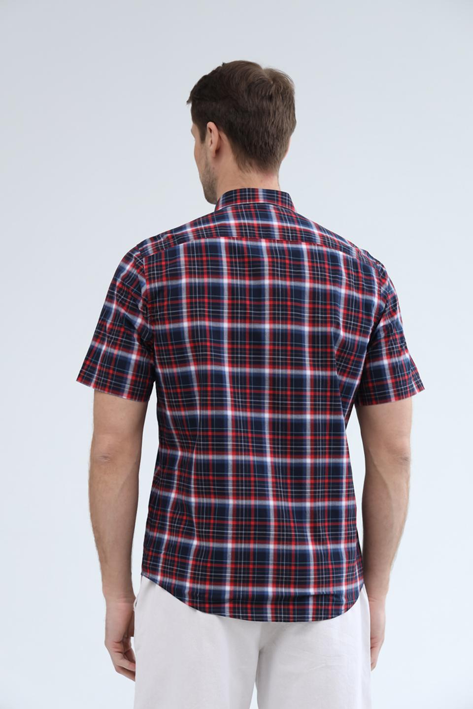 Рубашка кр Lerros клетка