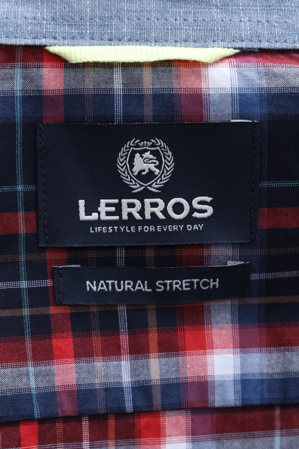 Рубашка кр Lerros клетка
