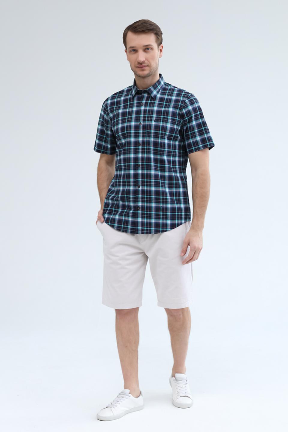 Рубашка кр Lerros в клетку