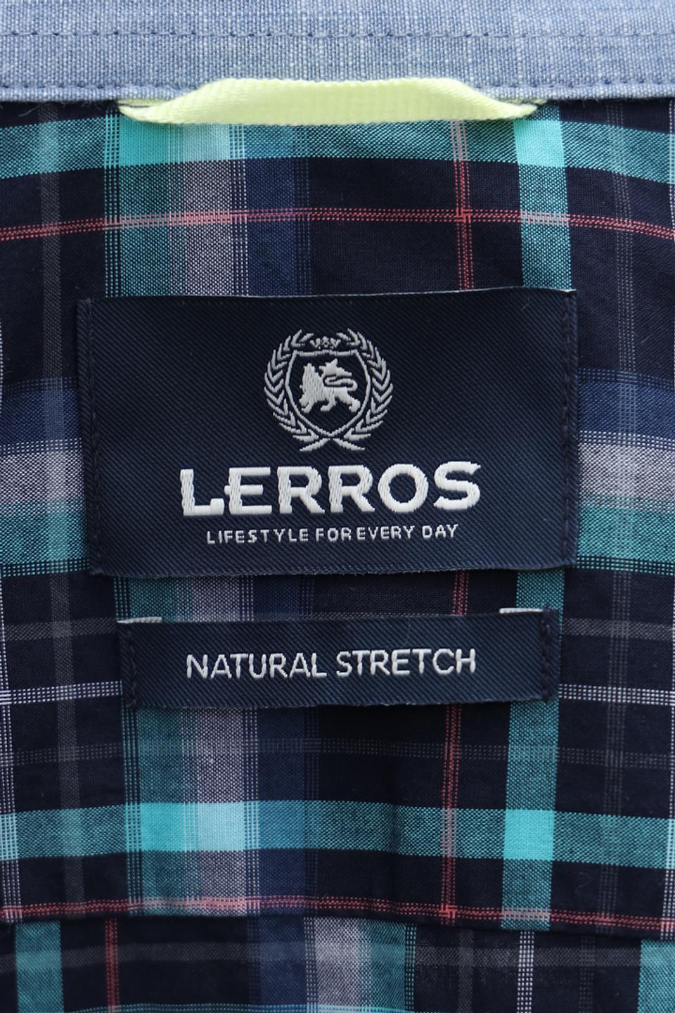 Рубашка кр Lerros в клетку