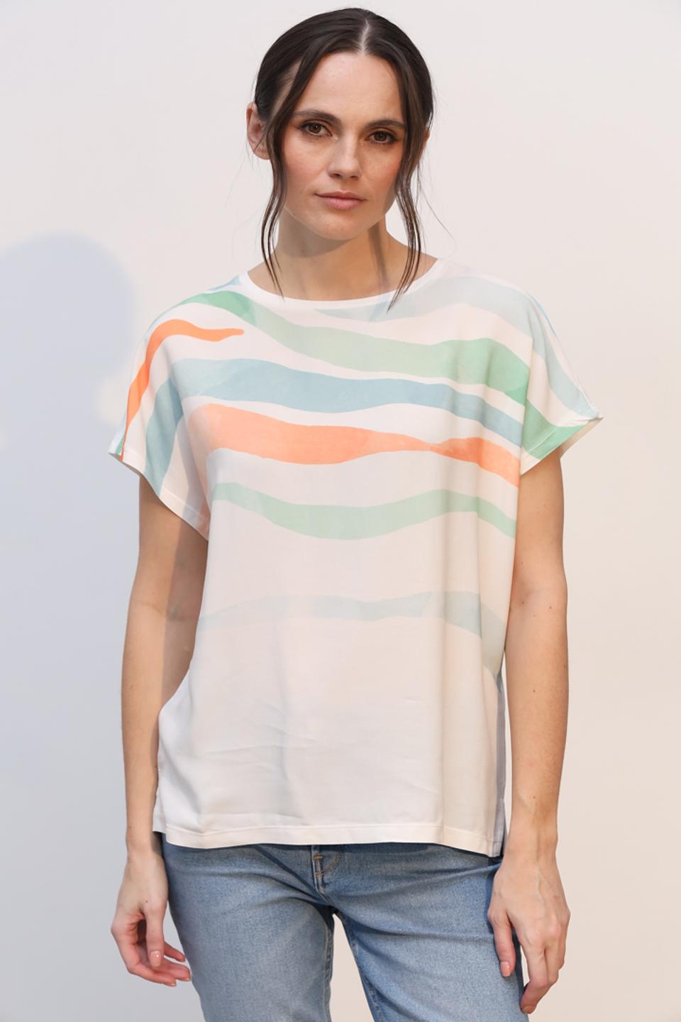 Футболка Tom Tailor с волнами