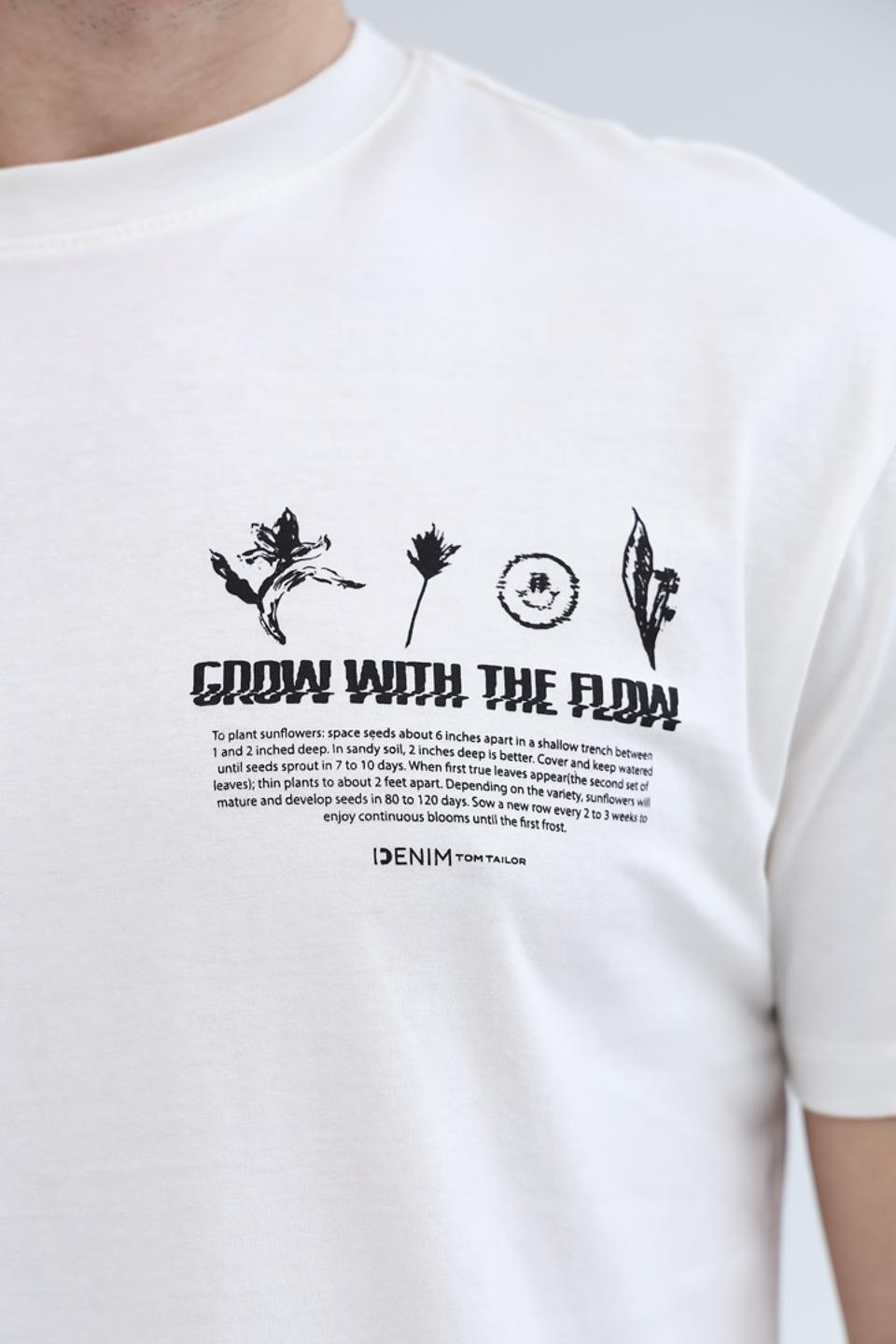 Футболка Tom Tailor denim boy белая