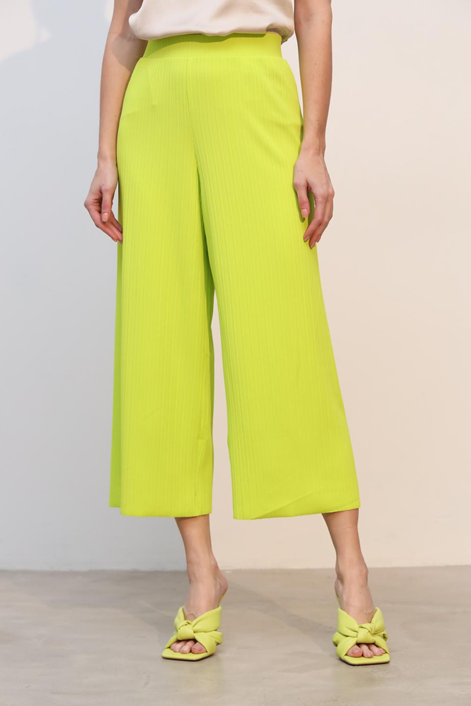 Брюки кюлоты Tom Tailor лайм