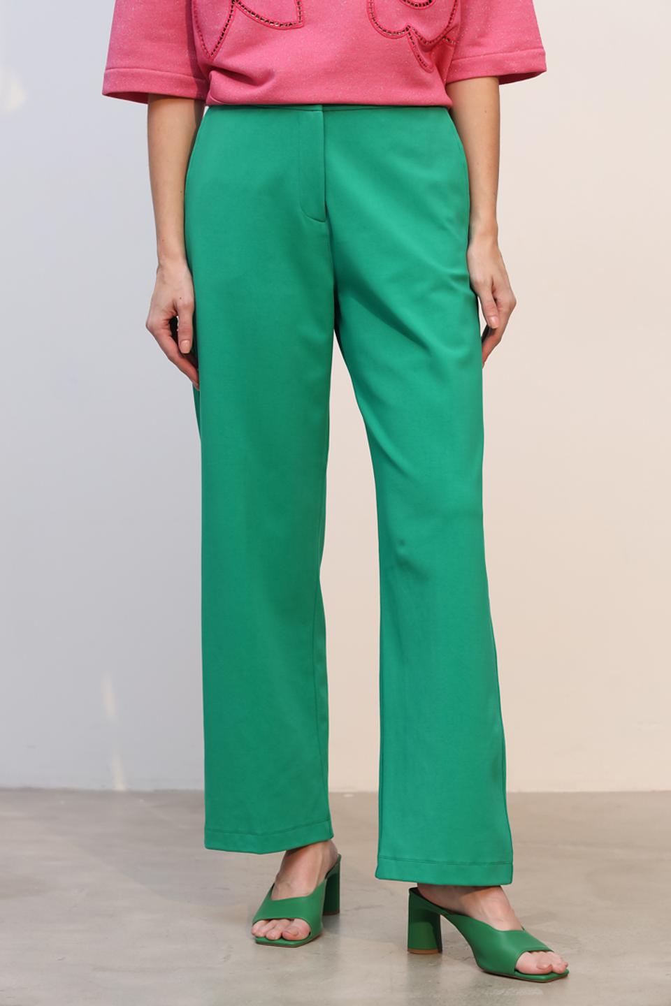 Брюки прямые Marc O Polo зелёные