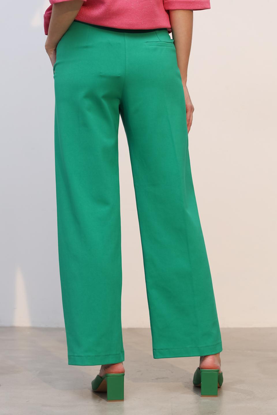 Брюки прямые Marc O Polo зелёные