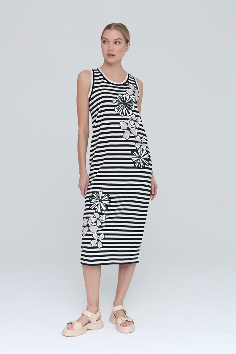 Платье Penny Black в полоску с цветами