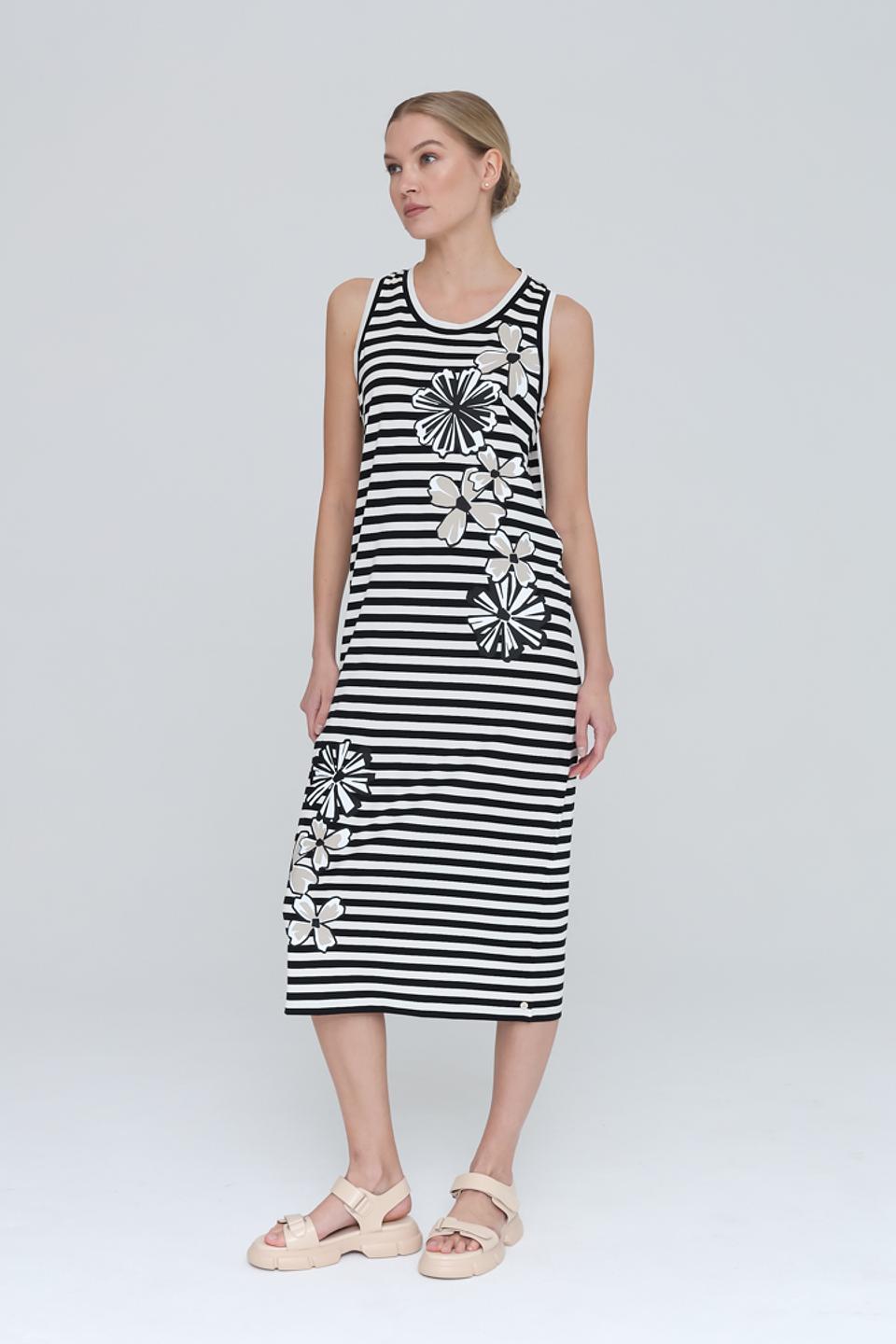 Платье Penny Black в полоску с цветами